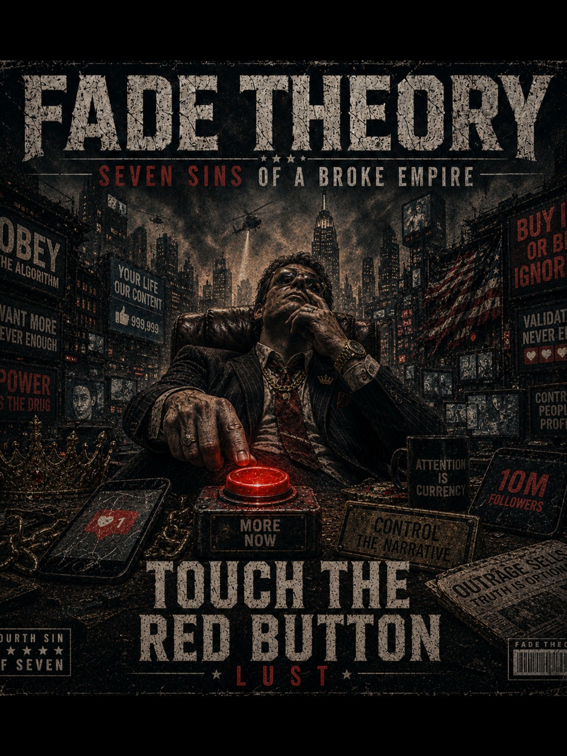 Lust: Touch the red button artwork