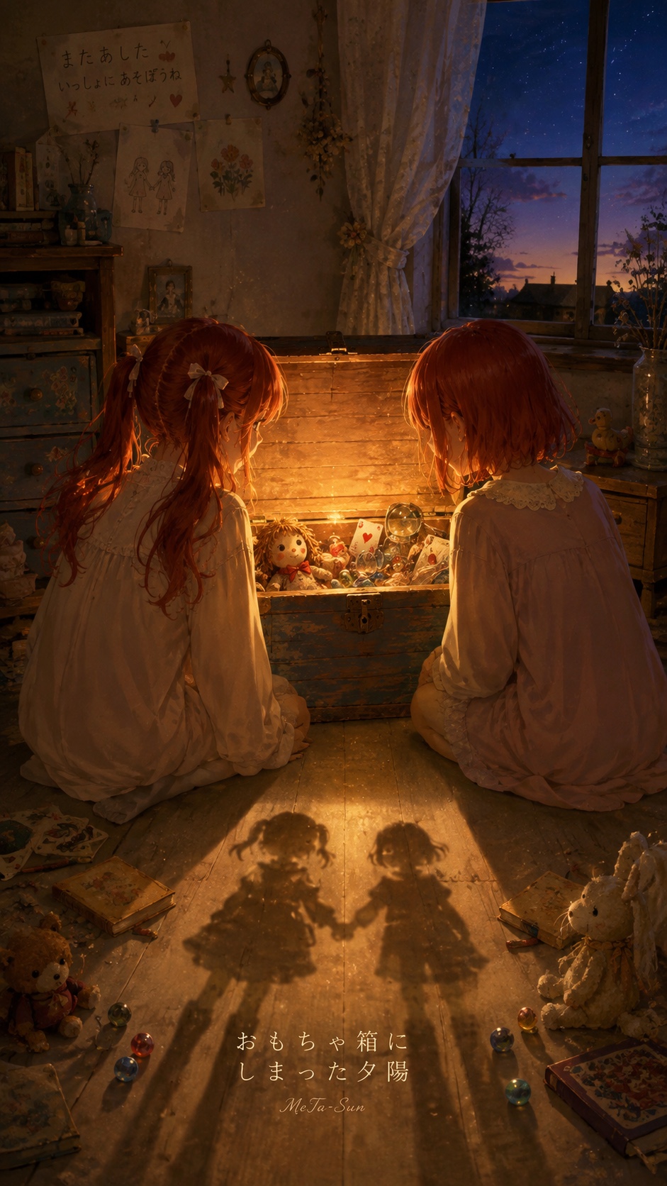 おもちゃ箱にしまった夕陽 artwork
