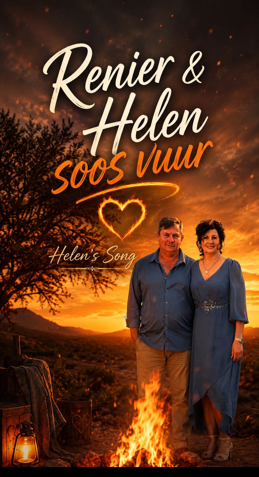 Renier en Helen soos Vuur artwork