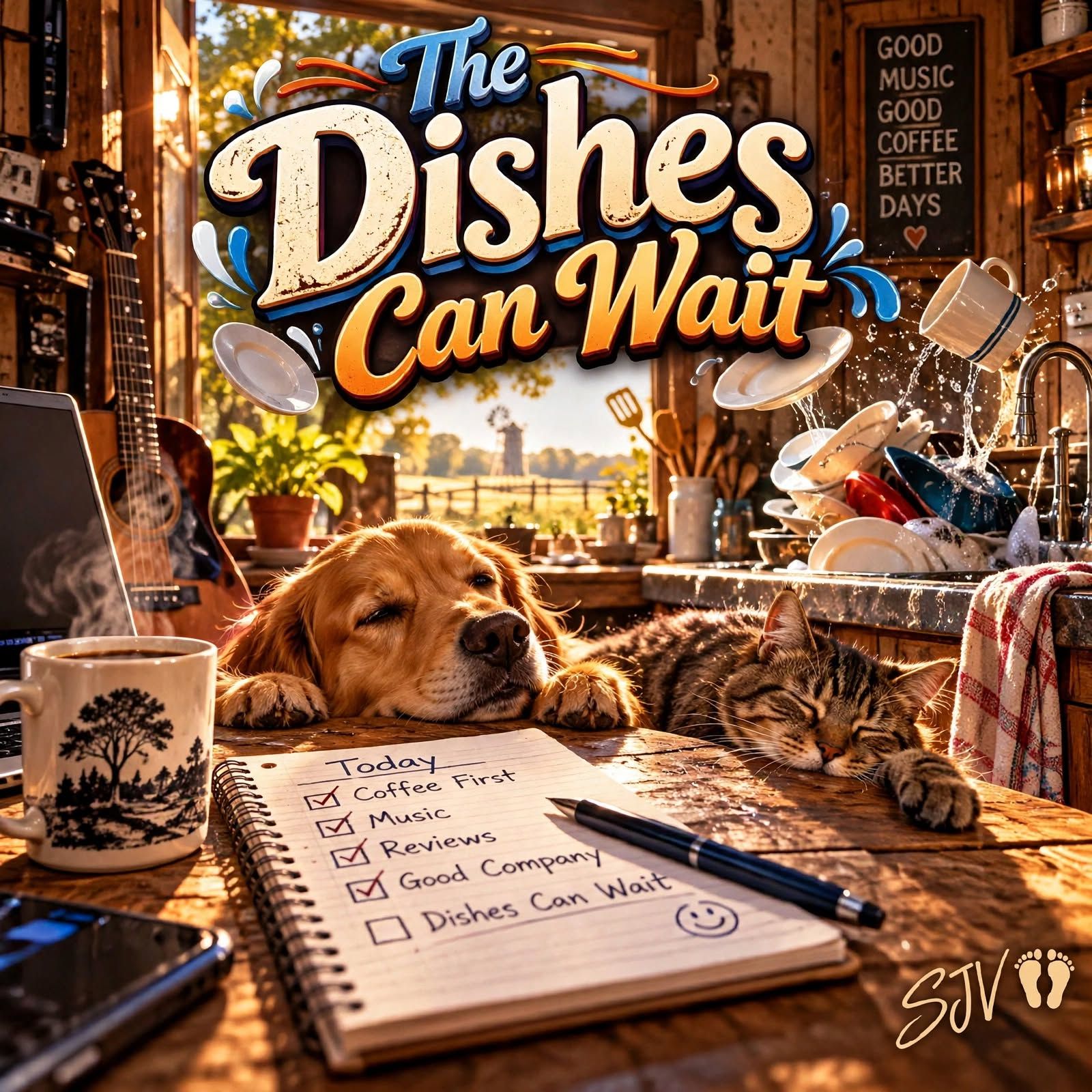 The Dishes Can Wait artwork