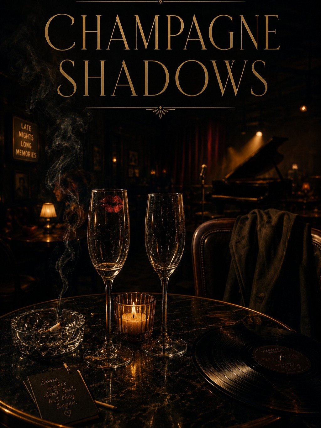 Champagne Shadows artwork