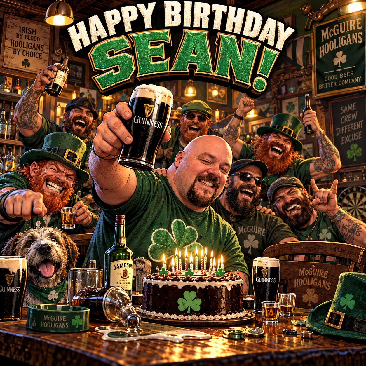 Mcguires Table artwork