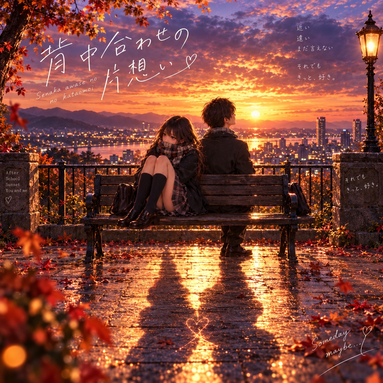 背中合わせの片想い artwork