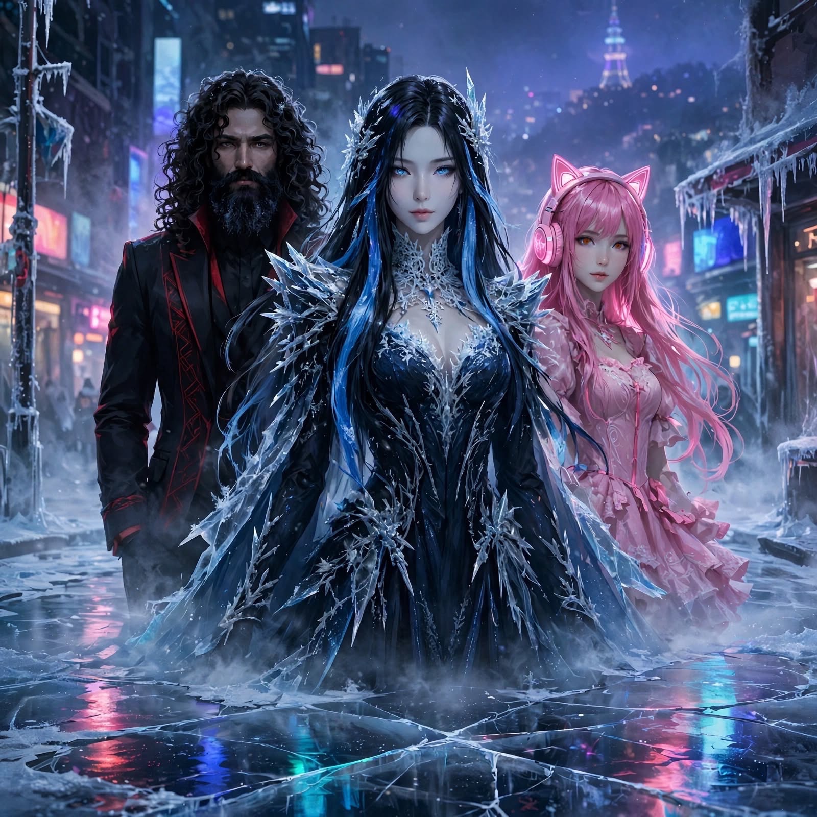 얼음 진동 (Ice Vibration) – Seo Jin-led, 909 KICK Trio artwork