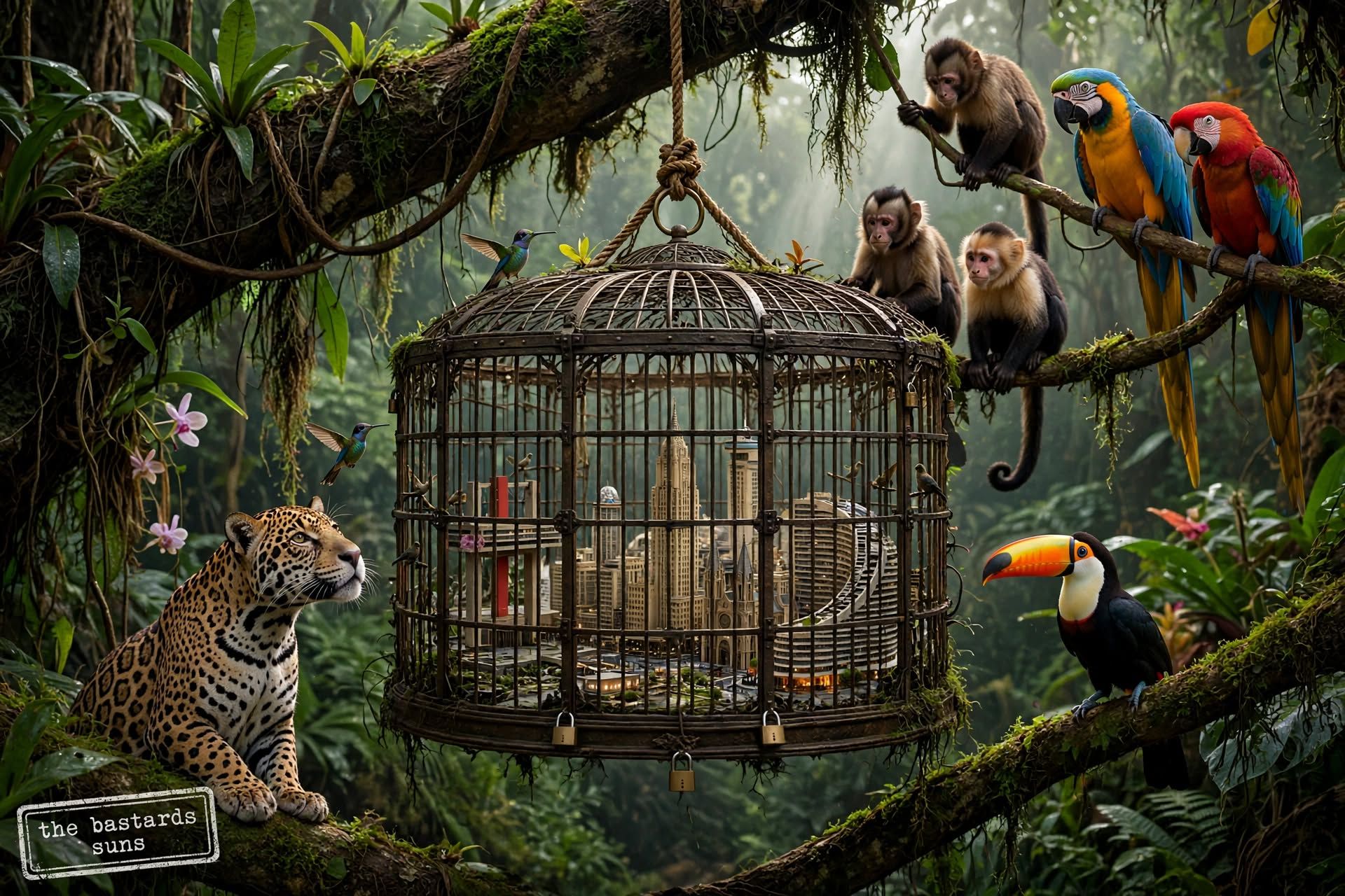 segregação populacional  ! artwork