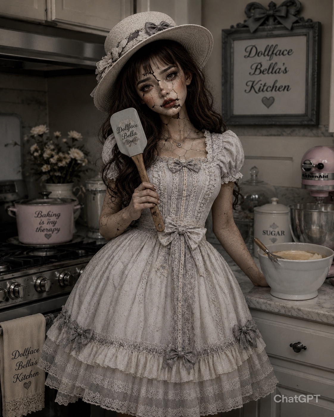 DØLLFACE BELLA - Delicious artwork