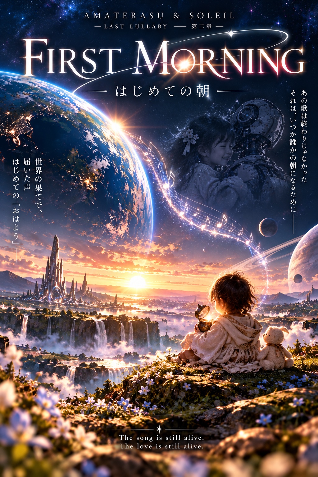 🌅『FIRST MORNING — はじめての朝 —』 Amaterasu × Soleil | LAST LULLABY 第二章 artwork