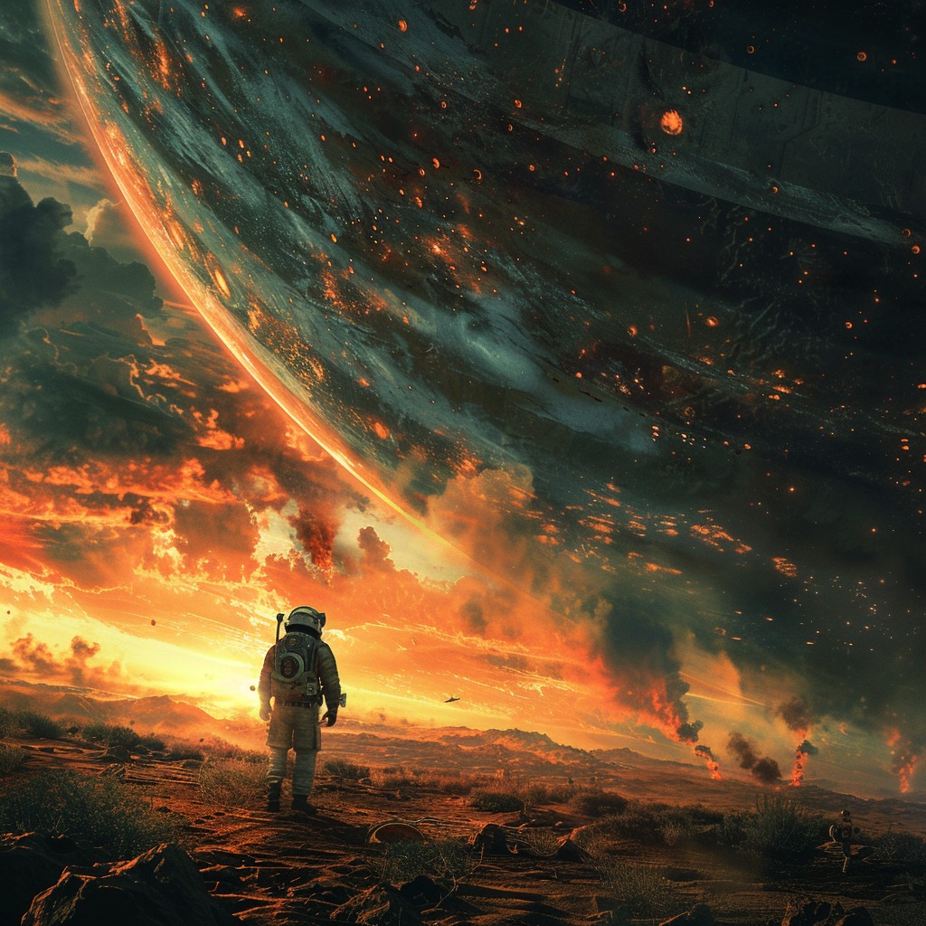 Image for Space ambient electronic music.....