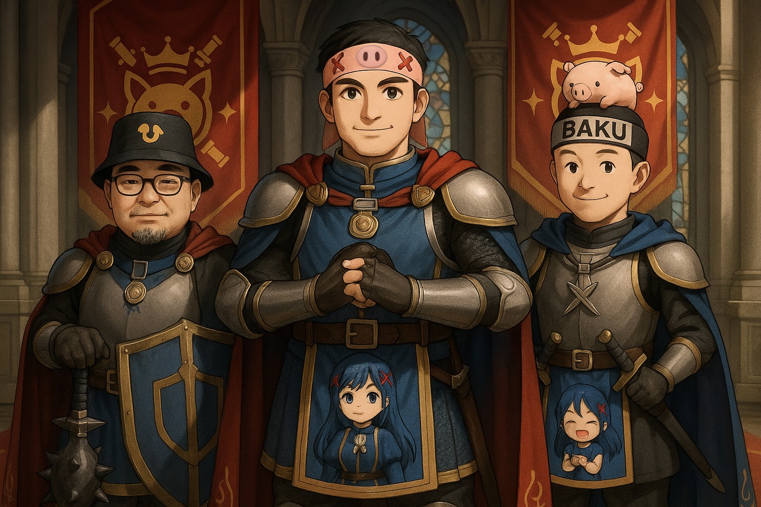 マン㌧三銃士のテーマ artwork