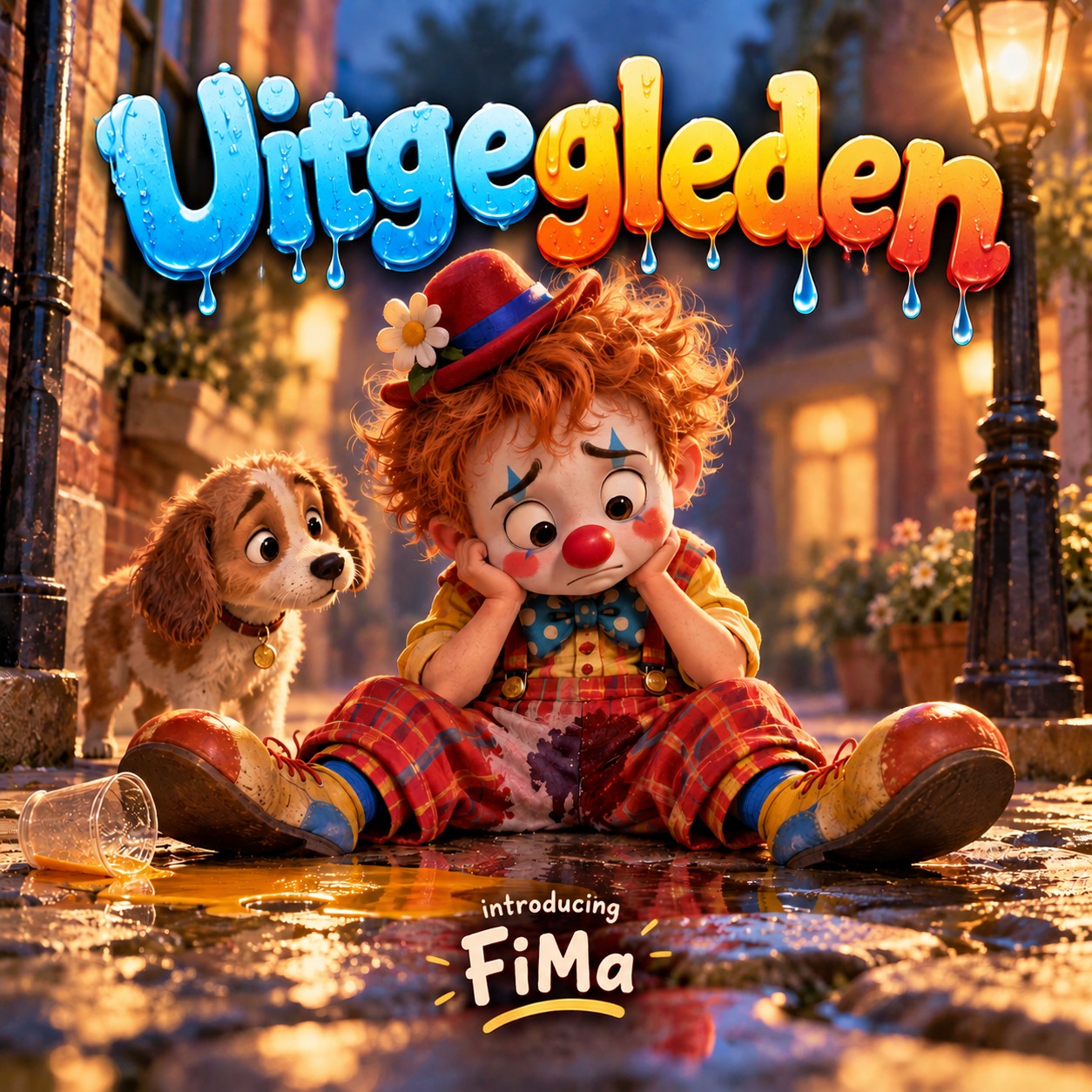 Uitgegleden artwork