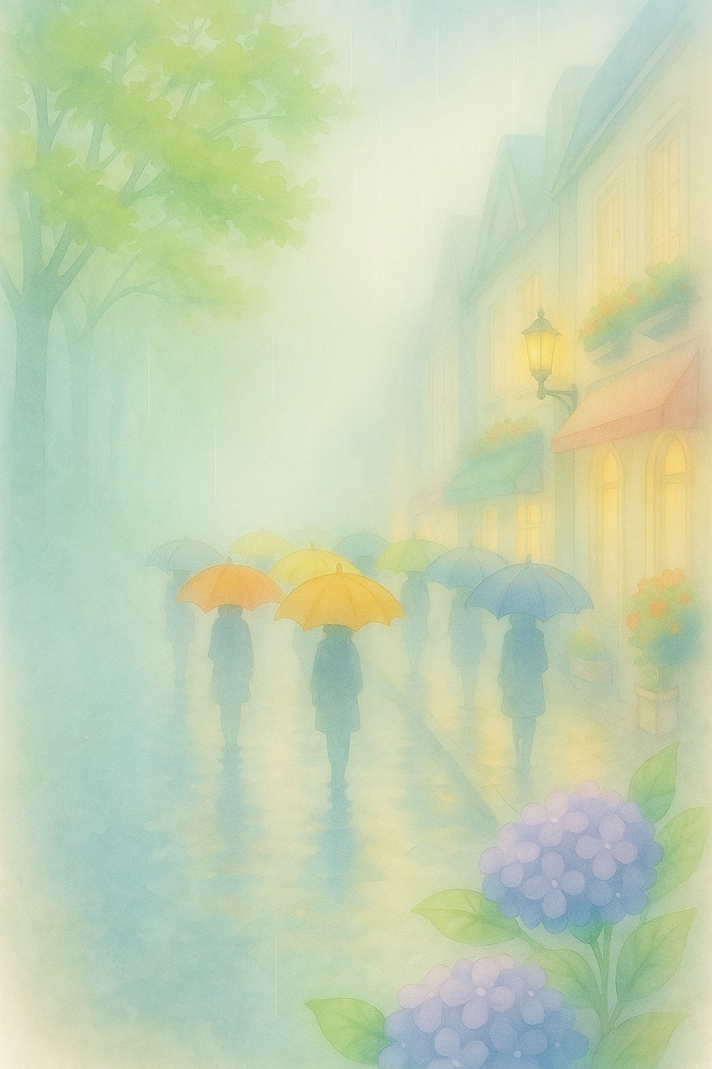 空模様は雨 (rainy sky) by Harurun | Suno