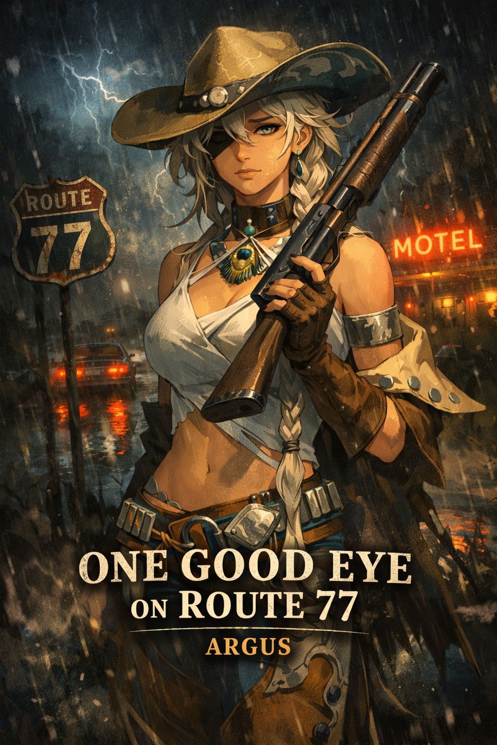 One Good Eye on Route 77 artwork