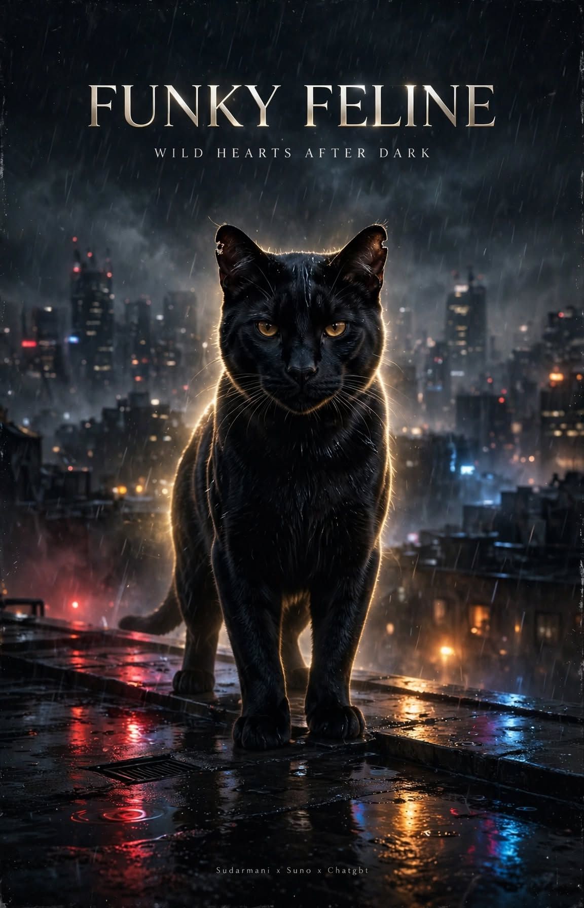FUNKY FELINE artwork