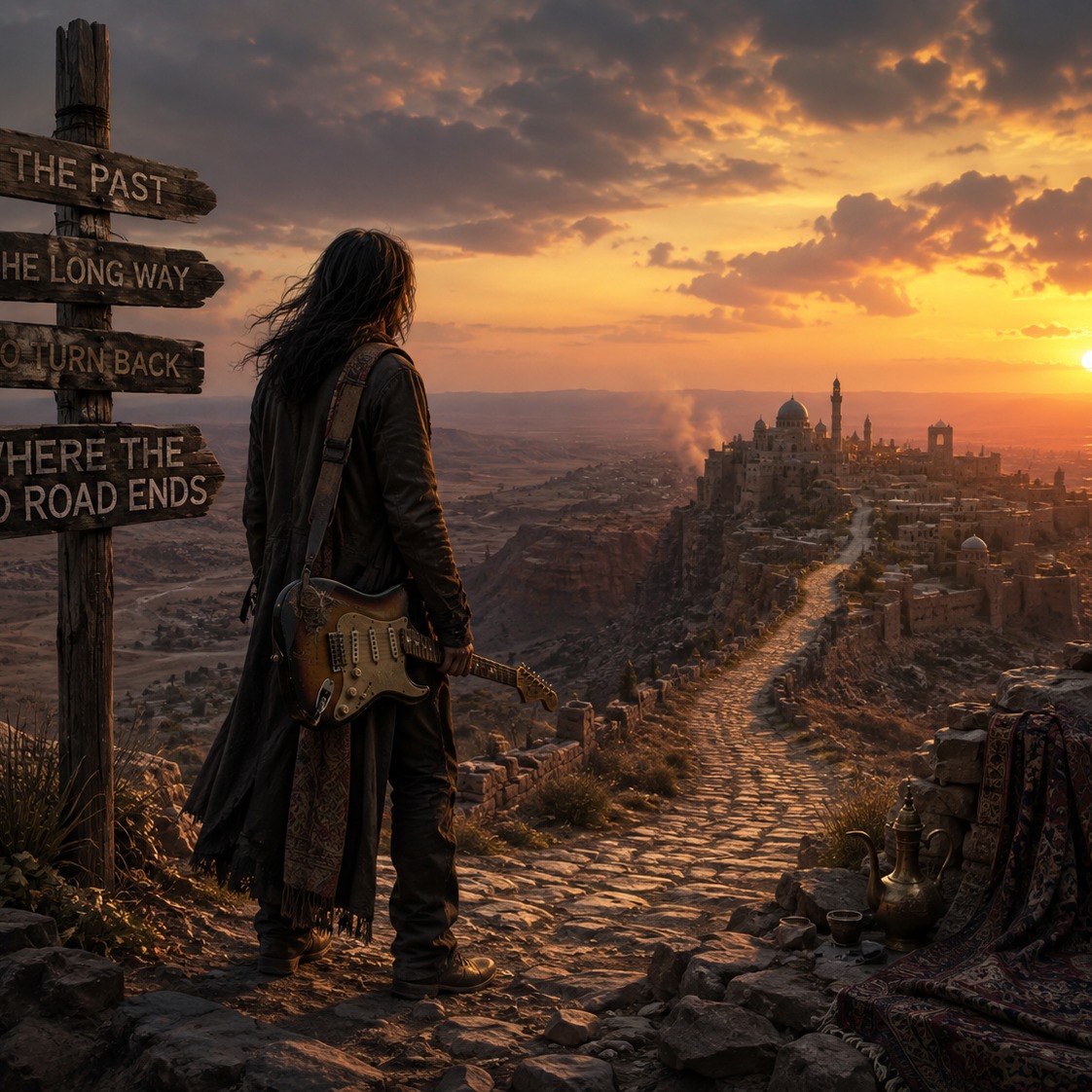 Where the Old Road Ends artwork