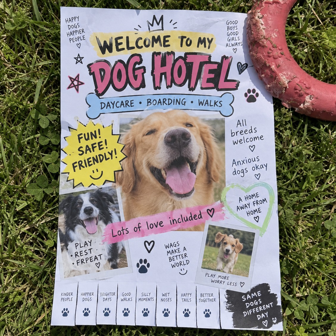 Welcome to my dog hotel! artwork