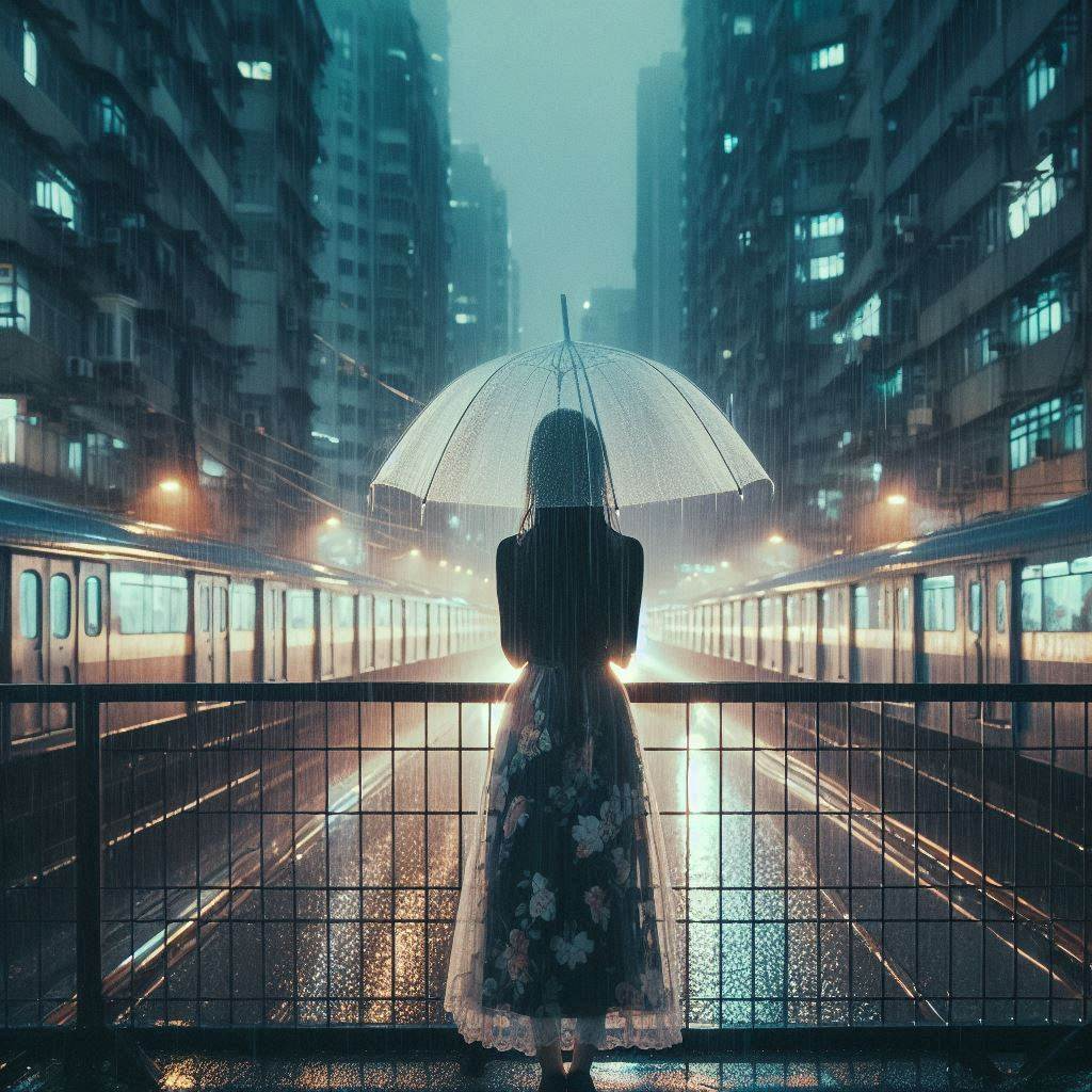 大雨中心 artwork