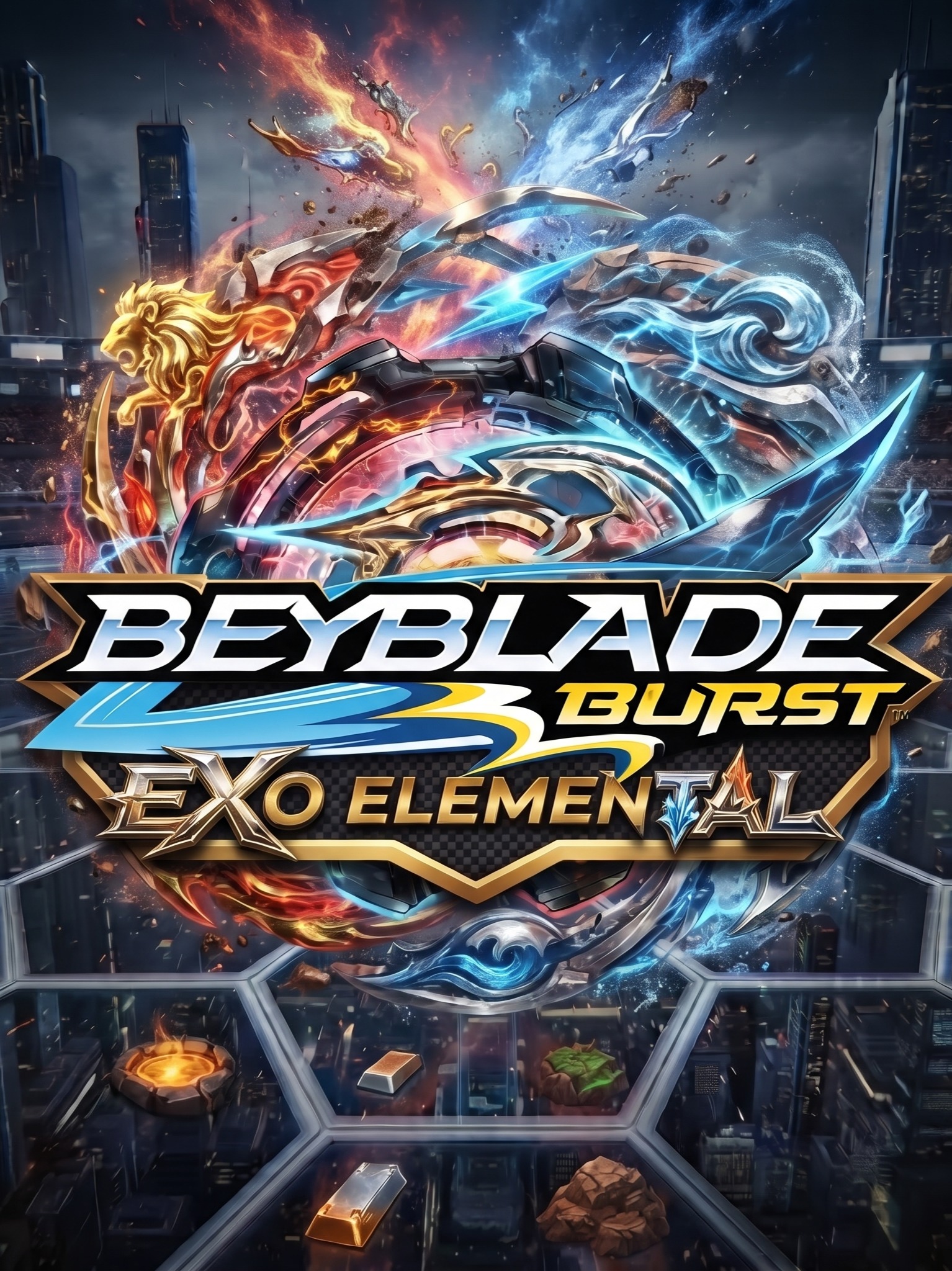 Beyblade Burst Exo Elemental (Cover) artwork