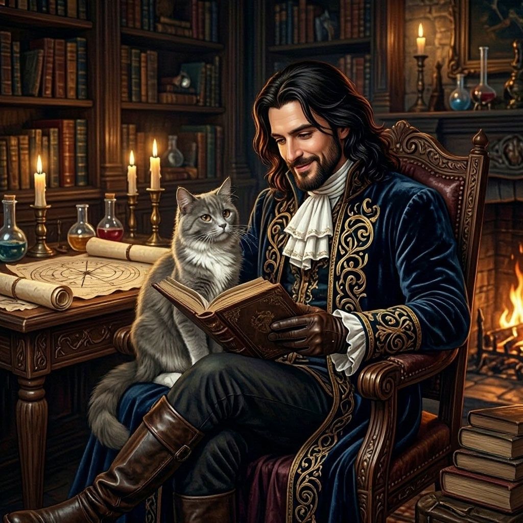 Котик Калиостро artwork