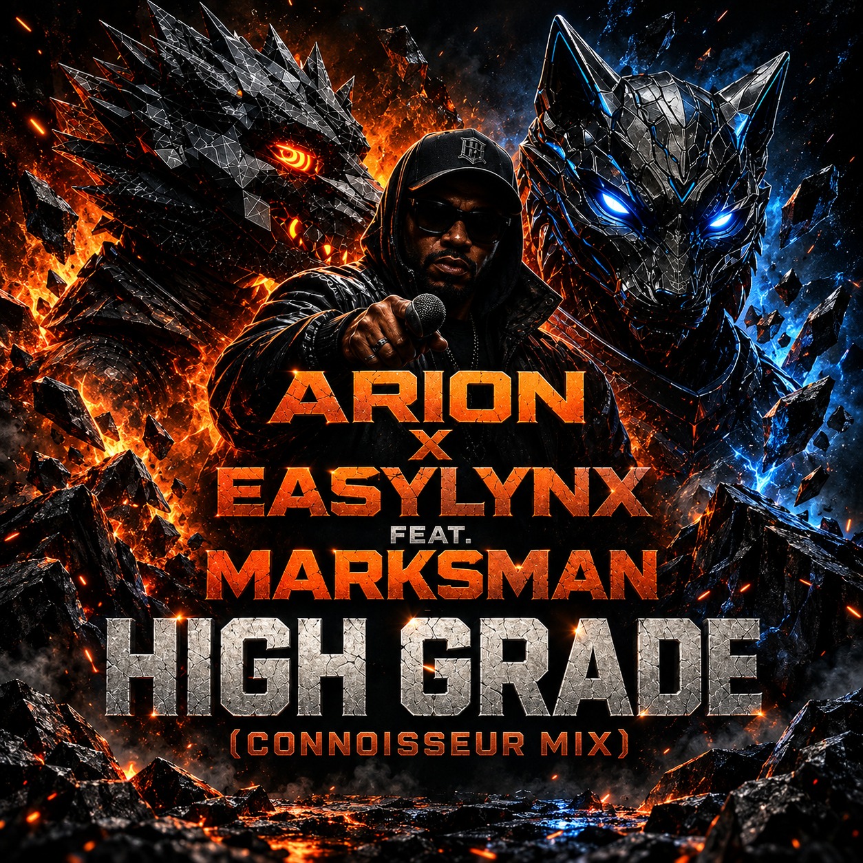 Arion x Easylynx Feat. Marksman – High Grade (Connoisseur Mix) artwork
