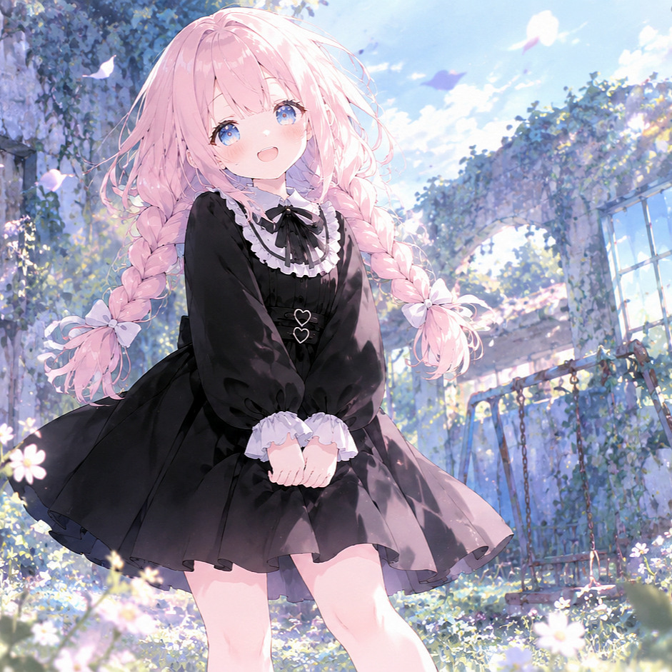 廃墟の庭で笑って artwork