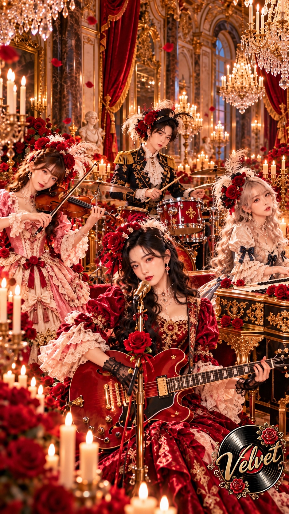 🇺🇸The Rose of Versailles artwork
