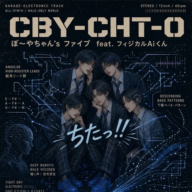 ちゃんボーイ ちたっ!! オーケストラ CBY-CHT-O ぼ～やちゃん's ファイブ feat. フィジカルAiくん ver . 1 artwork