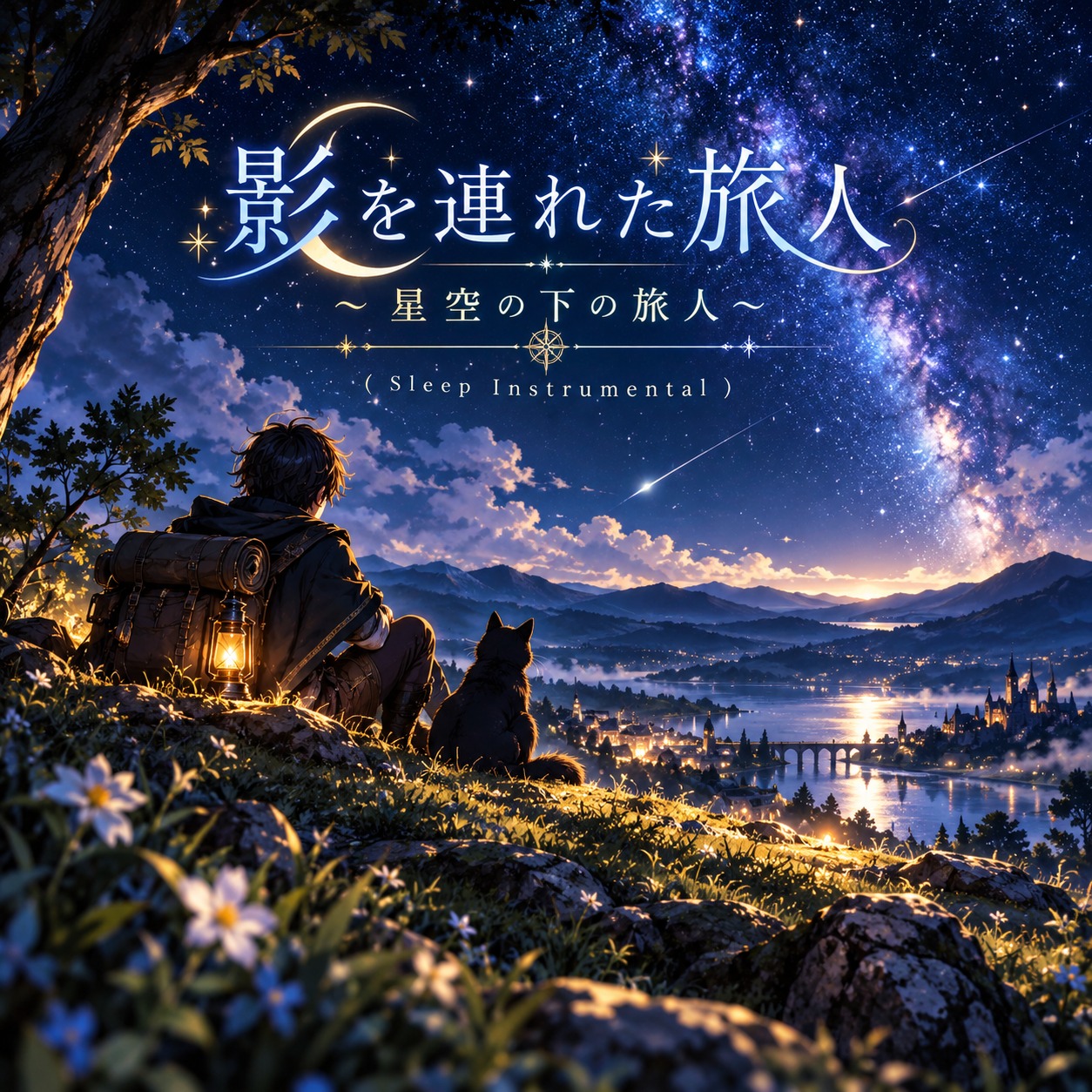 《影を連れた旅人》～星空の下の旅人～（Sleep Instrumental Ver. B） artwork