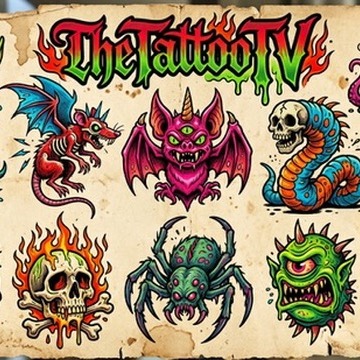 Lofi tattoo Tunes artwork