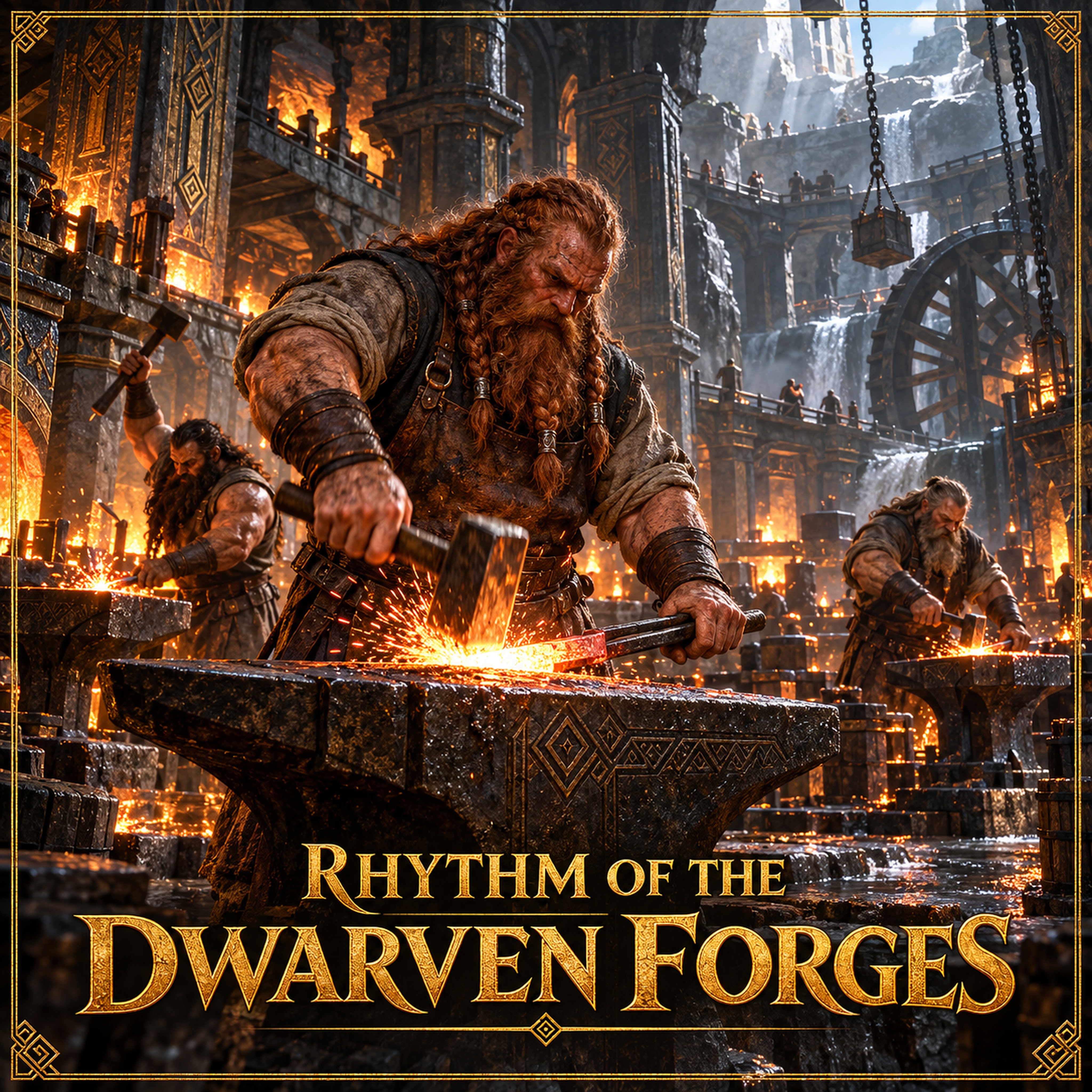 Rhythm of the Dwarven Forges artwork