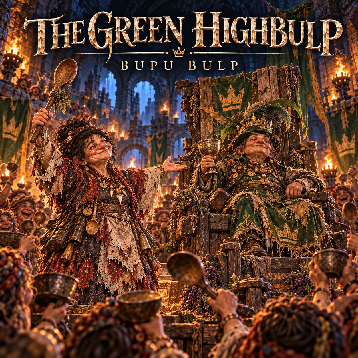 The green Highbulp artwork