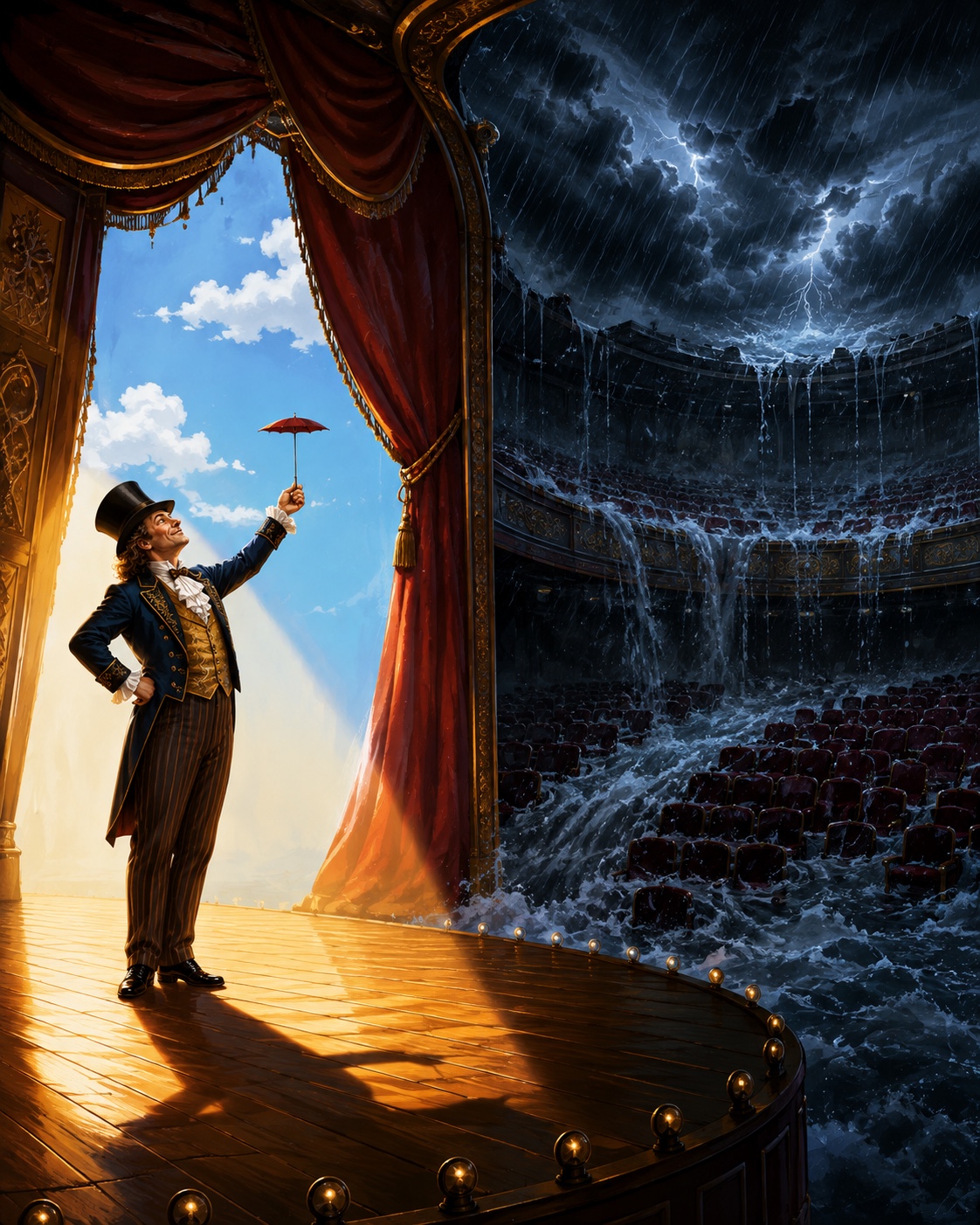 Irony artwork