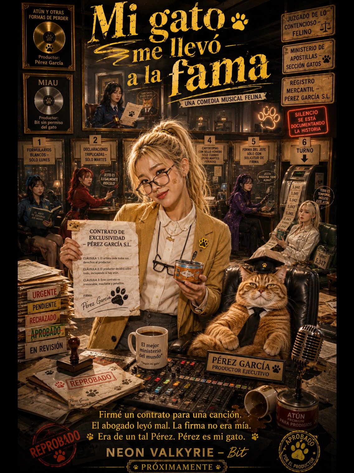 Mi gato me llevó a la fama artwork