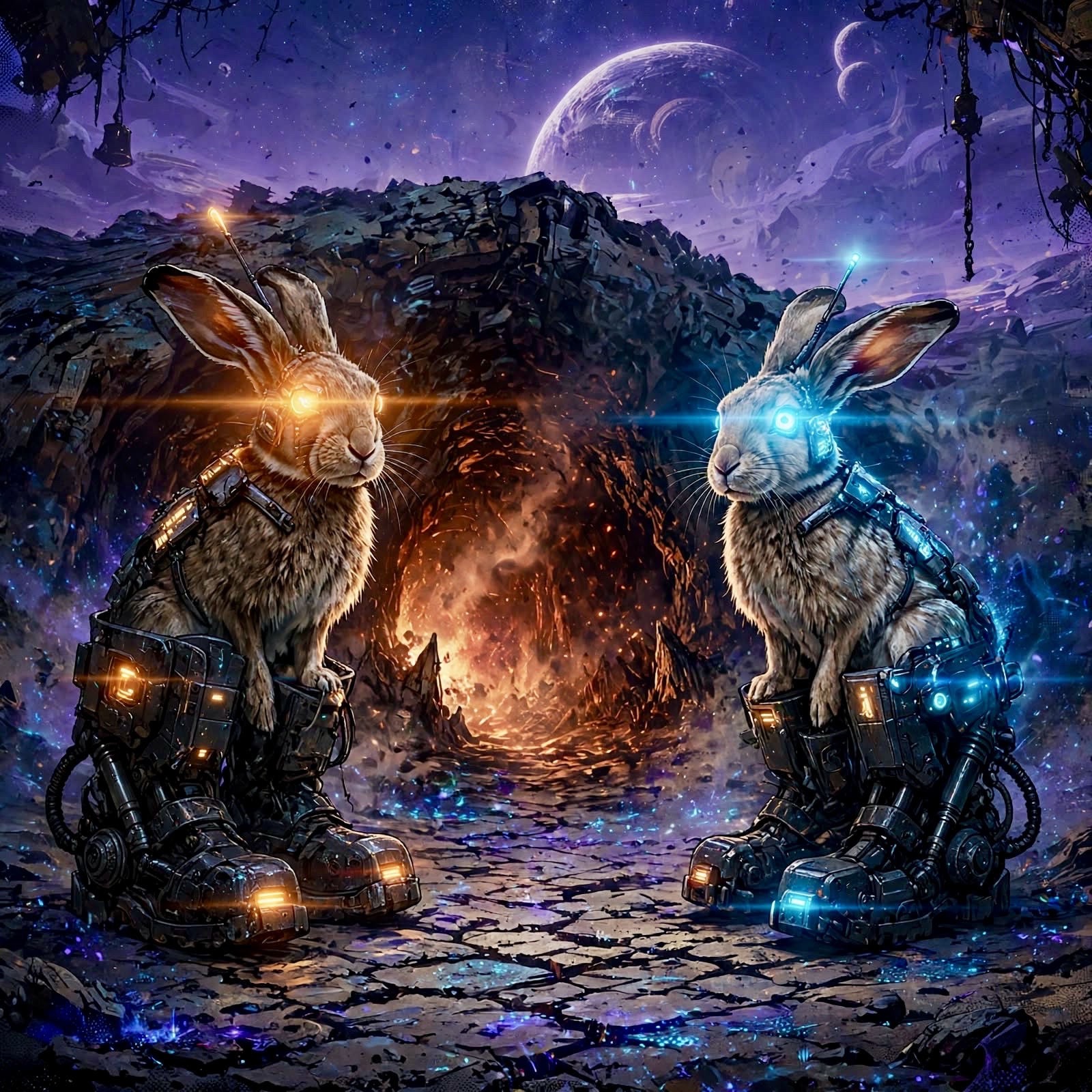 Jackrabbits in Jackboots artwork