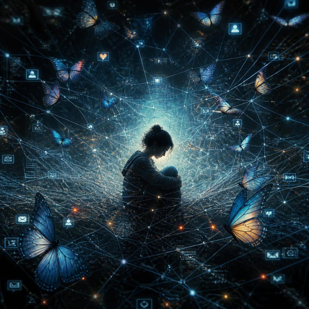 DAS SPINNENNETZ DER TECHNOLOGIE artwork