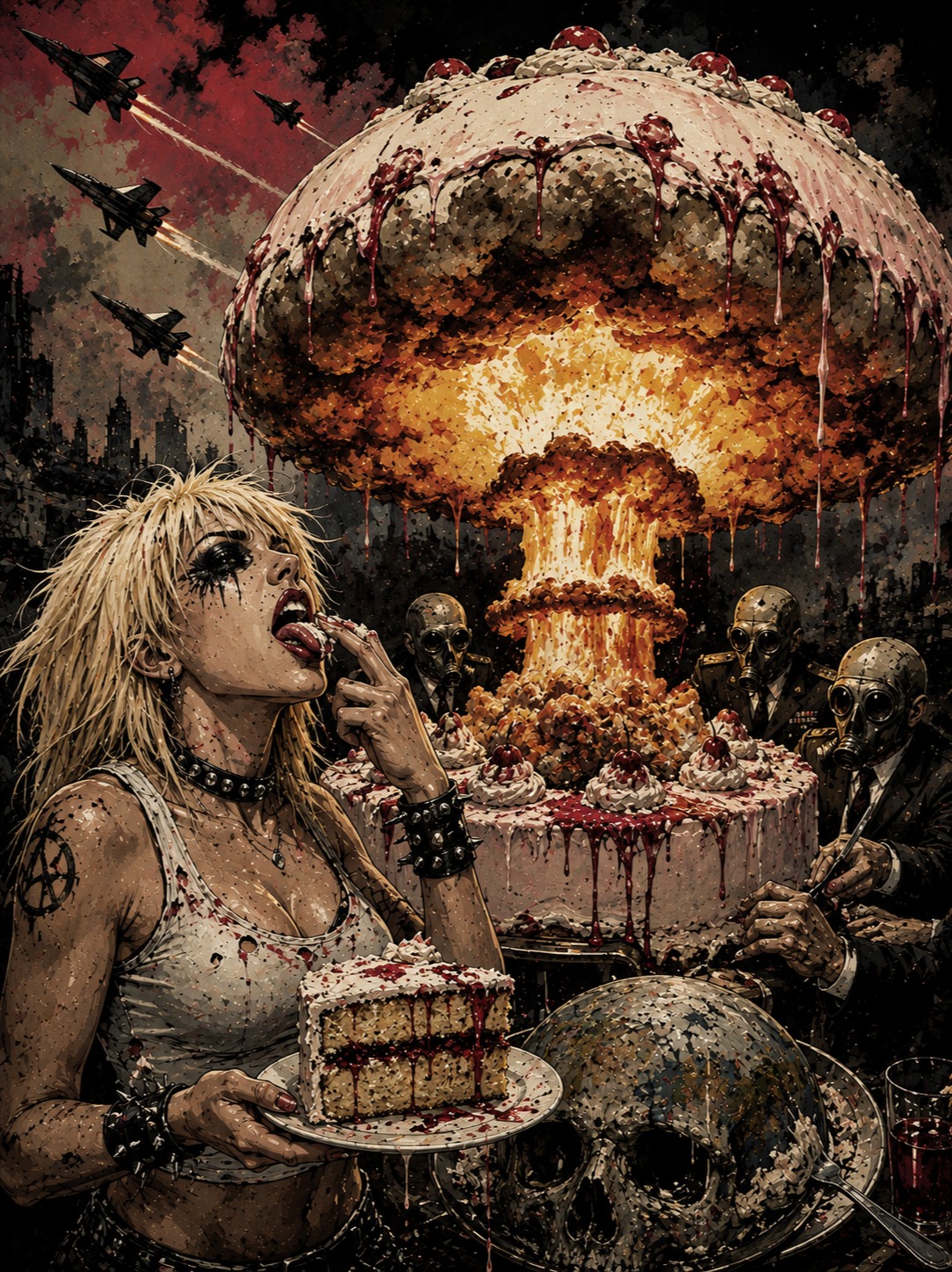 Drop the Nuclear Cream Pie artwork