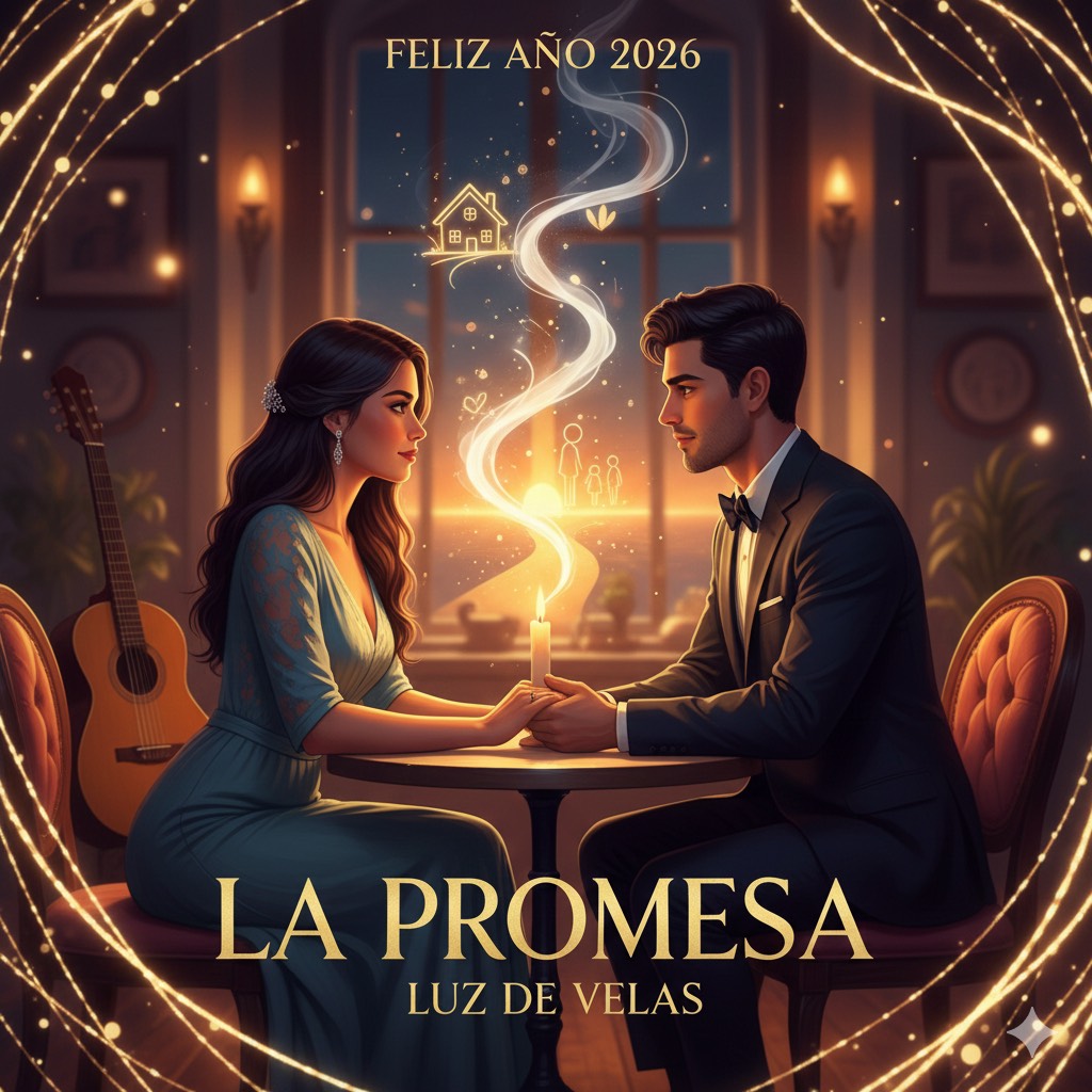 La Promesa….  …(The Promise) / Luz de Velas (Candlelight) artwork