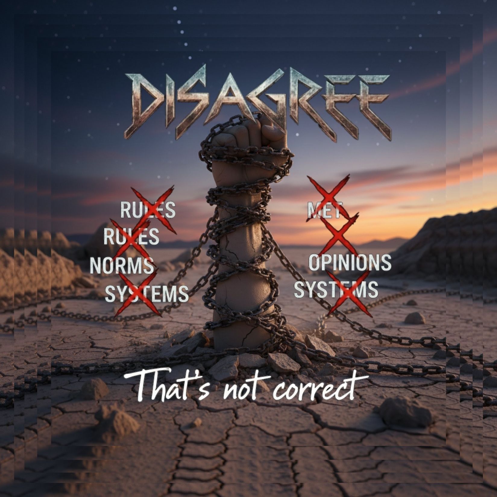 That's not correct artwork