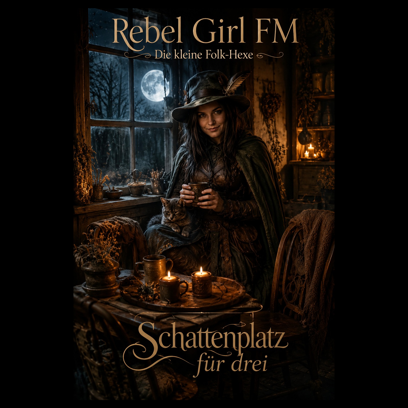Rebel Girl FM - Schattenplatz für drei artwork