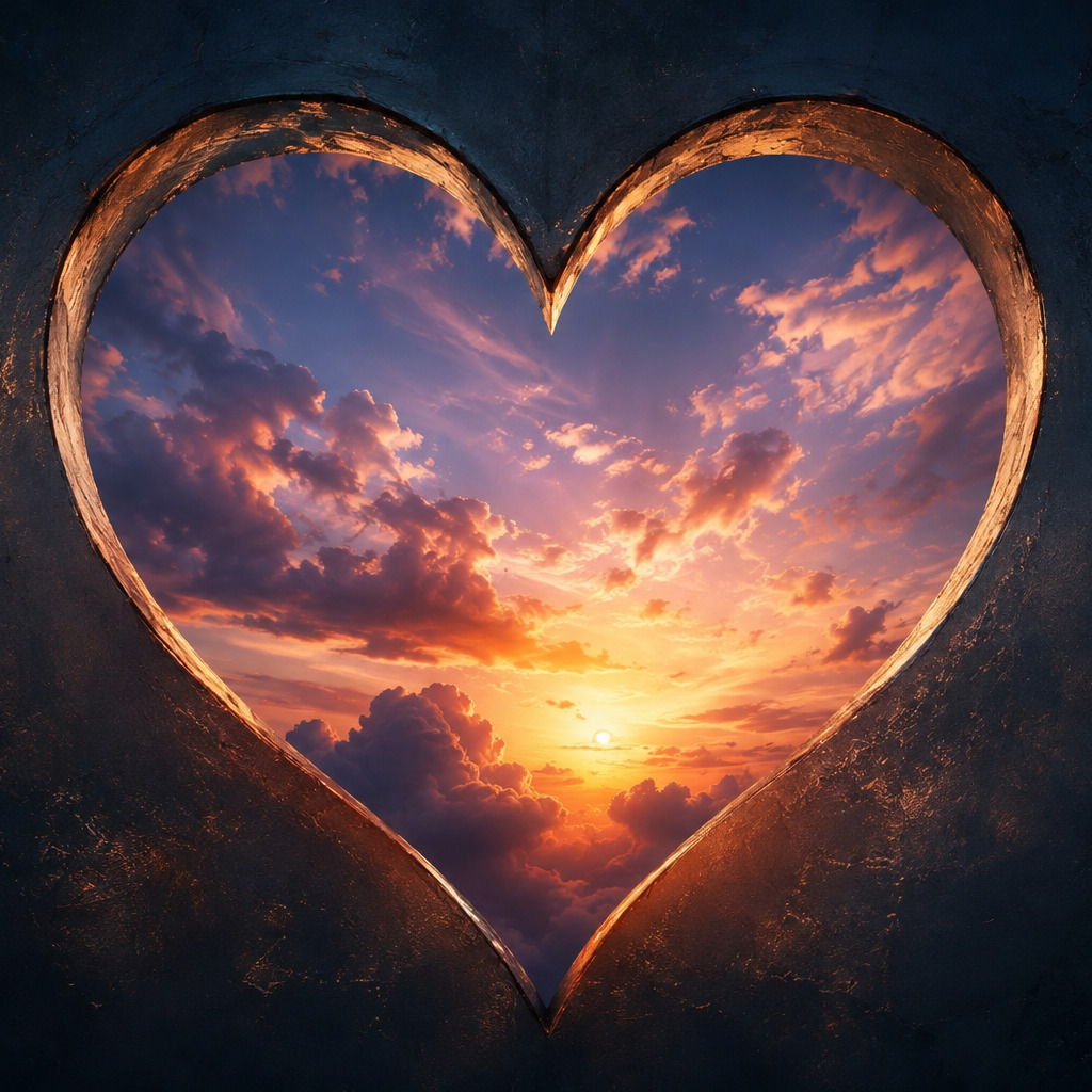 This sky in your heart artwork