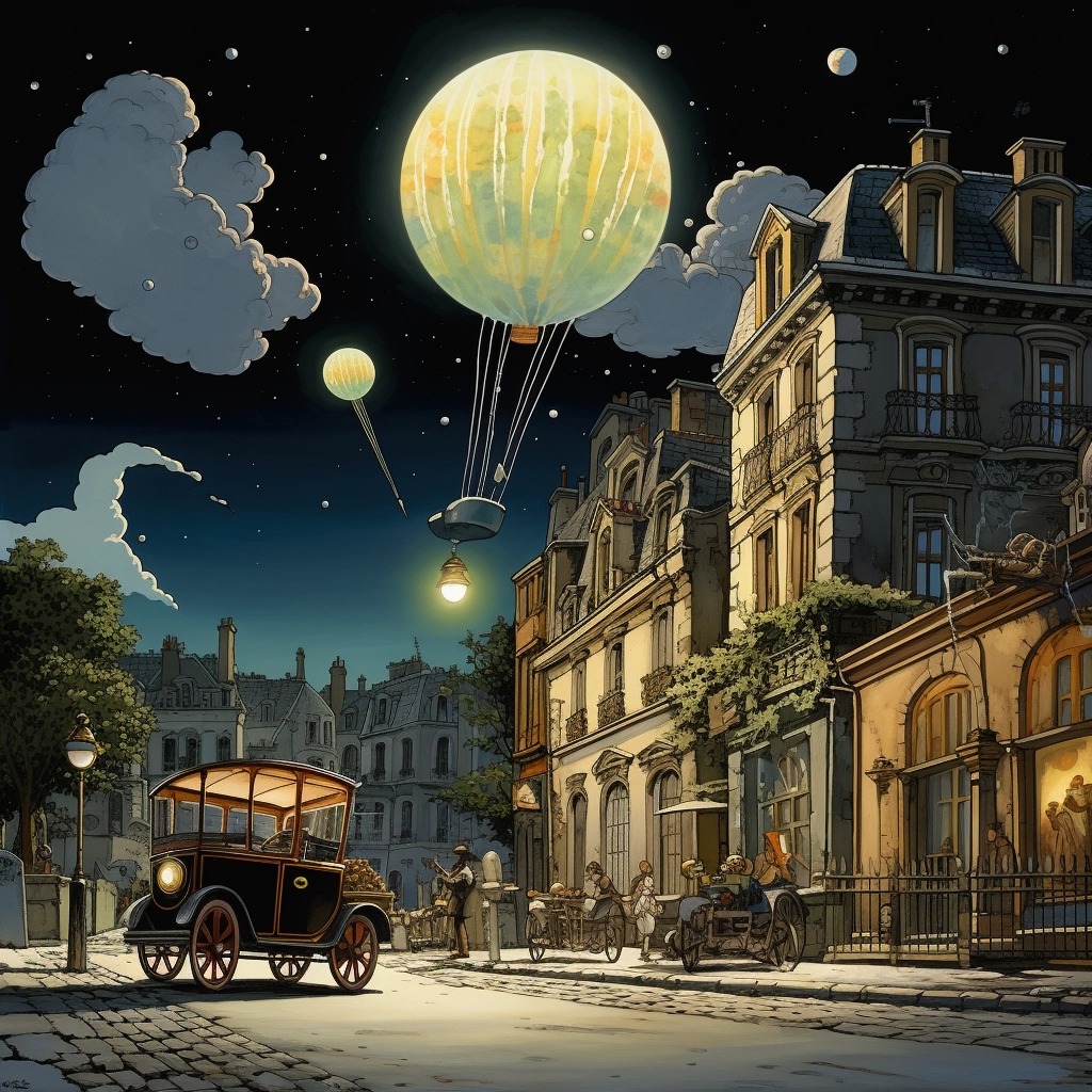 Image for Nighttime wanderings in Suno city 1