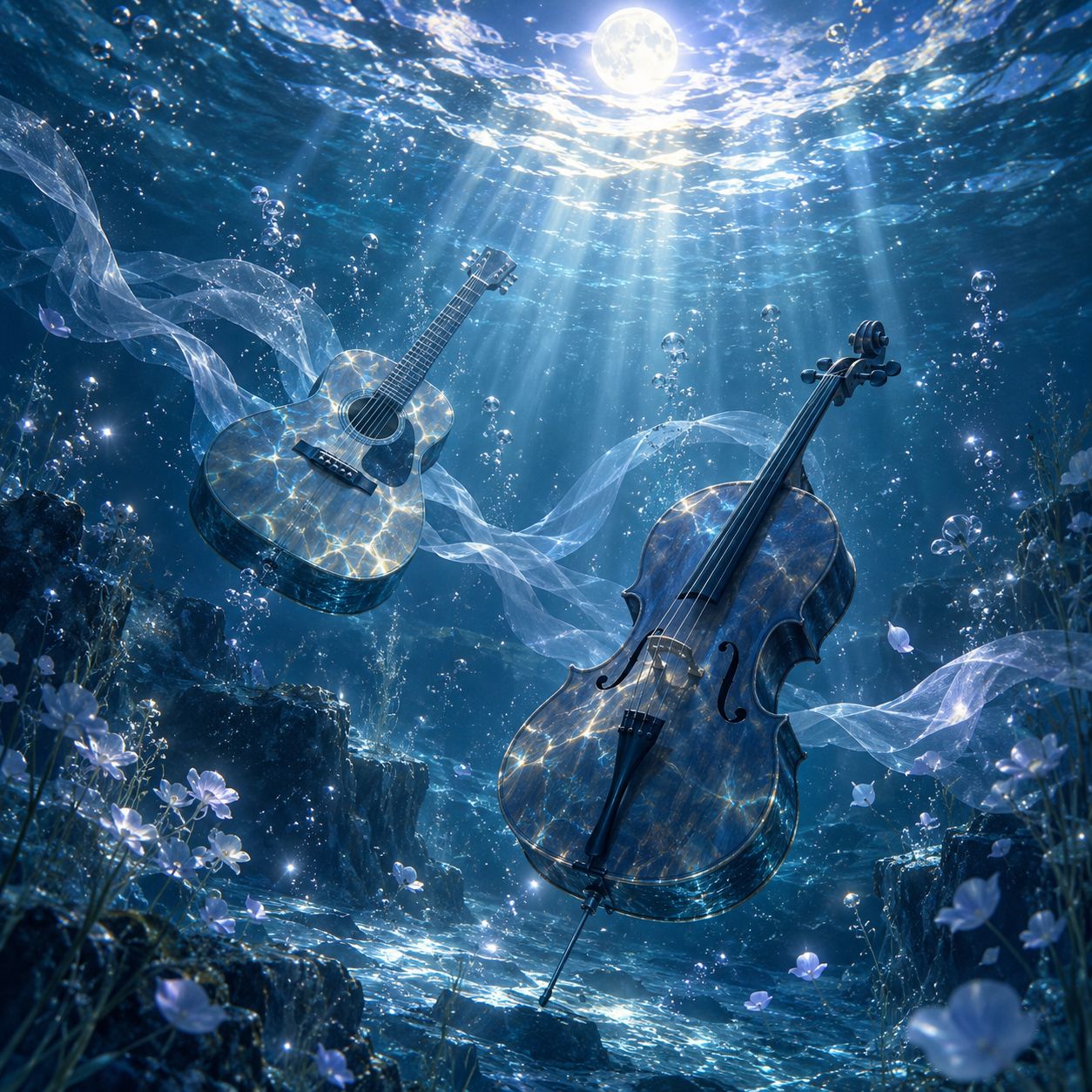 水底の月をすくう artwork