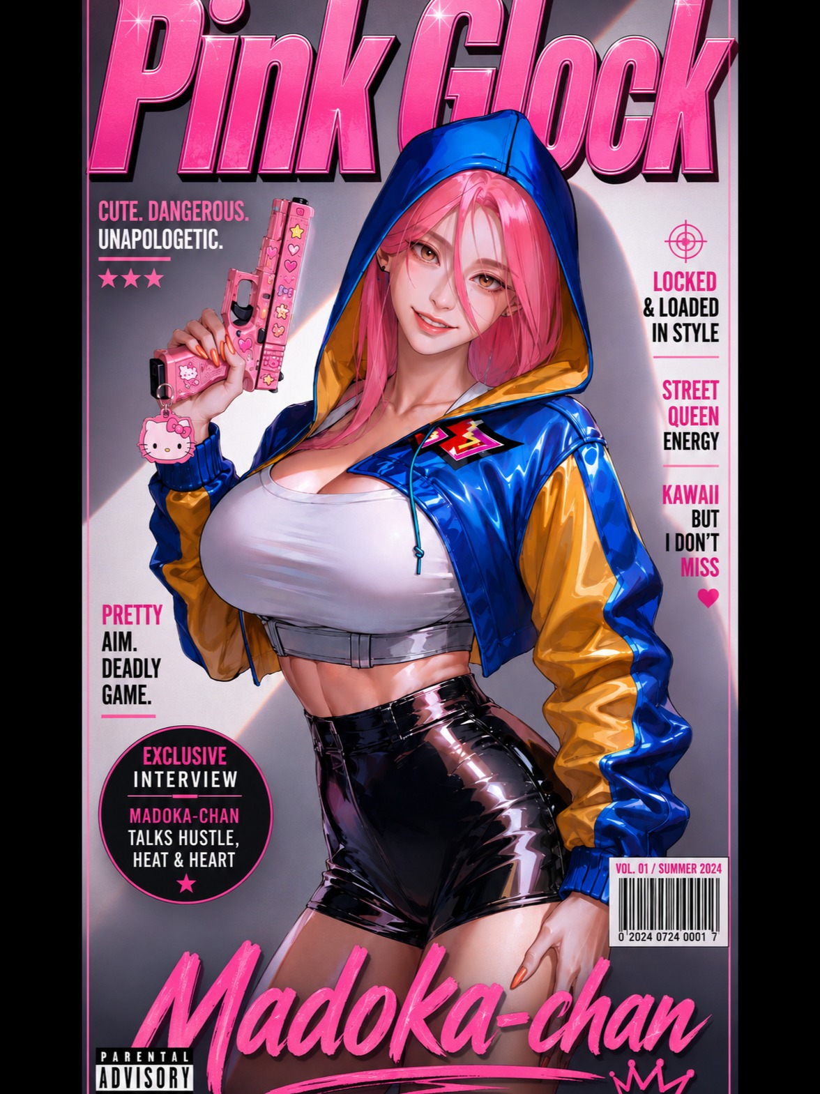 Pink Glock artwork