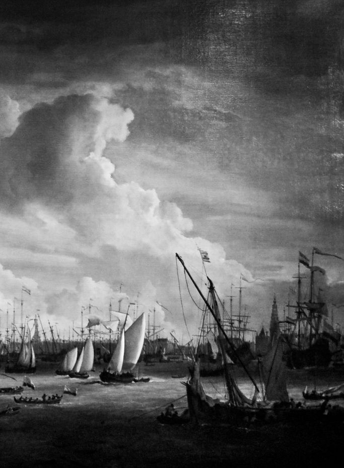 In the port of Amsterdam 🦋 artwork