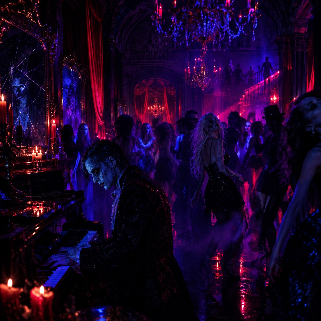 Haunted House (Dark Invitation) artwork