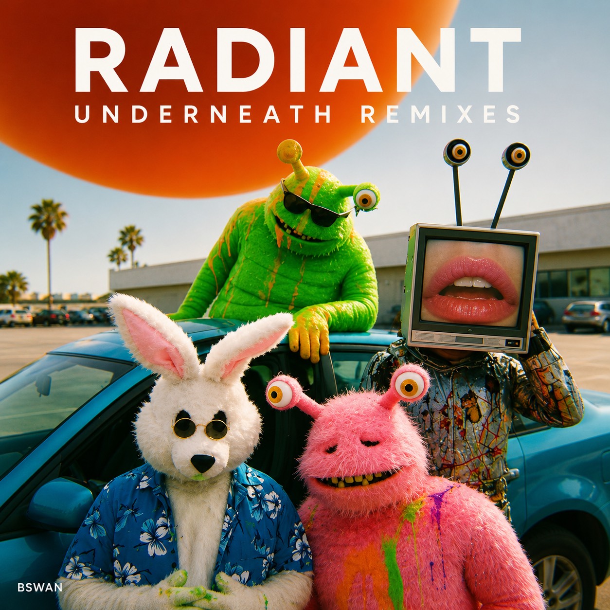 RADIANT UNDERNEATH (GlitchSlop Remix) artwork