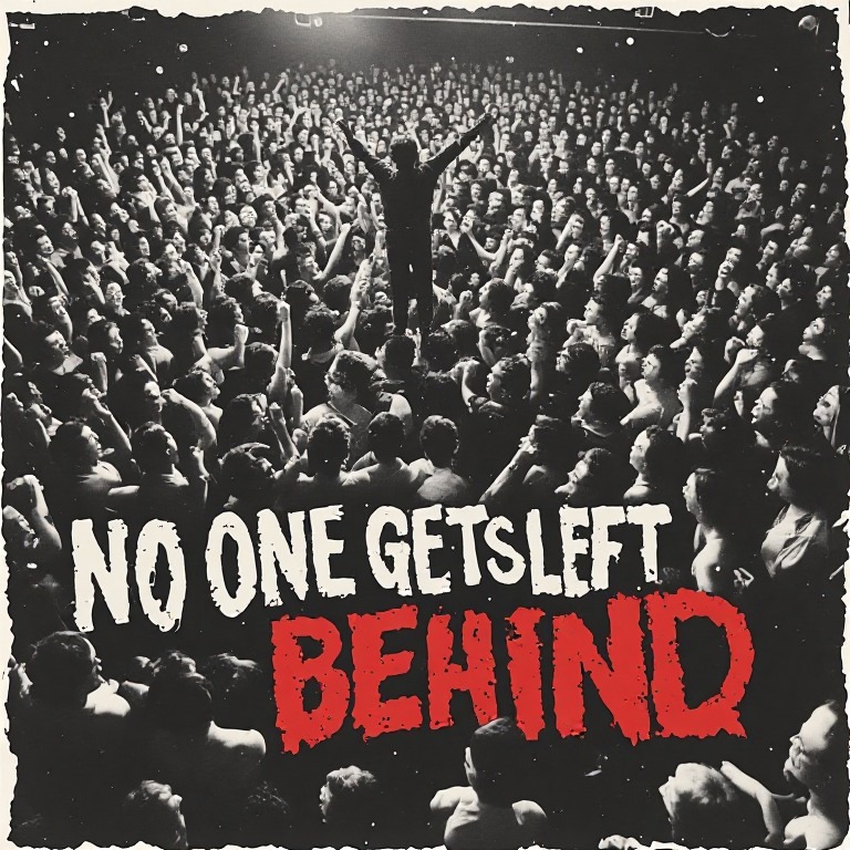 No One Gets Left Behind artwork