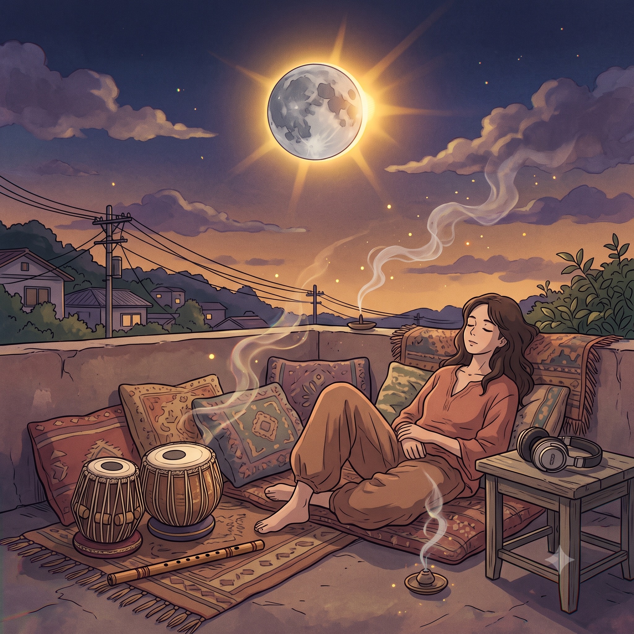 The Moon and the Sun [Hypnotic Ethnic Downtempo Groove Ver.] artwork