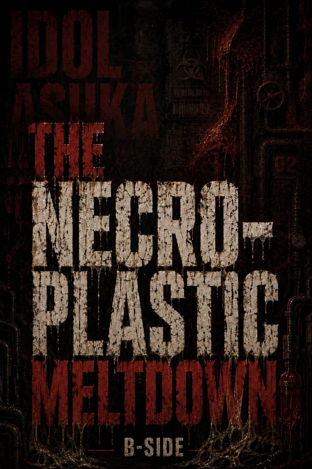 The Necro-Plastic Meltdown artwork