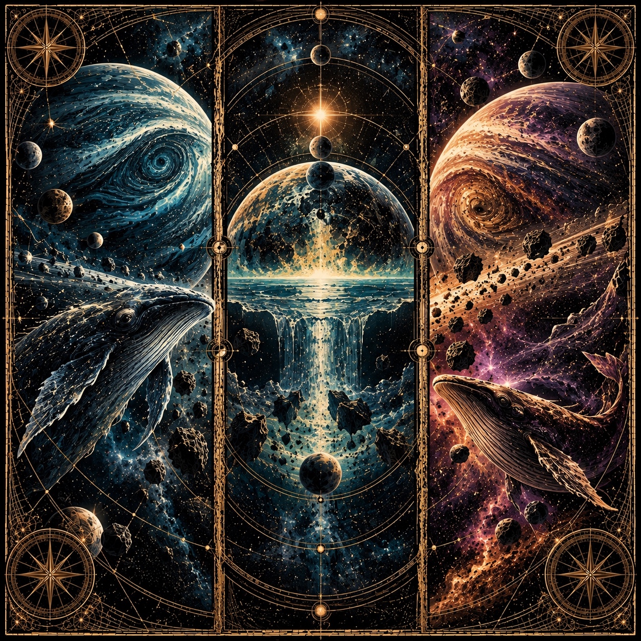 Neptune Triptych artwork