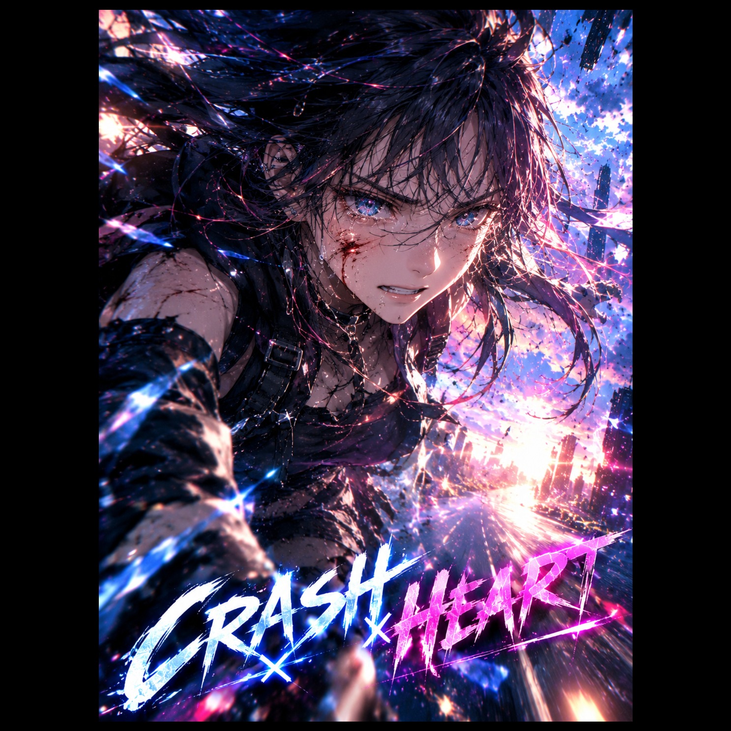 CRASH×HEART artwork